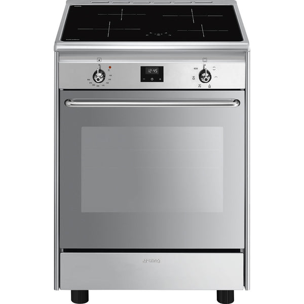 Smeg AL60 Alzatina inox per cucine Concerto 60 cm con piano a gas