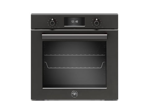 Ⓜ️🔵🔵🔵 BERTAZZONI F6011PROPTN/23  - Forno da incasso, Carbonio, 60 cm, Serie Professional, Elettrico Pirolitico, Display TFT