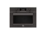 Ⓜ️🔵🔵🔵 BERTAZZONI F457PROVTN - Forno da incasso, Vapore Combinato, Carbonio, 60x45 cm, Serie Professional, Display TFT, Nuova Classe A