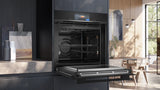 Ⓜ️🔵🔵🔵 SIEMENS HM778GMB1 - Forno combinato tradizione e microonde, funzione PIROLISI e IDROLISI, FRITTURA AD ARIA, PIZZA, colore nero