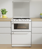 Ⓜ️🔵🔵🔵 Candy TRIO 4GWNT/1- Trio 3 in 1, unità indipendente da cucina con 3 elettrodomestici in 1 in soli 60 cm, piano cottura 4 fuochi gas, lavastoviglie e forno, colore bianco