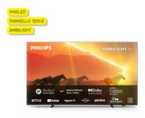 Ⓜ️🔵🔵🔵 PHILIPS TV 65 pollici UHD 4K 65PML9 + SOUNDBAR TAB6309 - SISTEMA HOME CINEMA, VENDITA ABBINATA composta da SMART TV con SOUNDBAR e SUBWOOFER