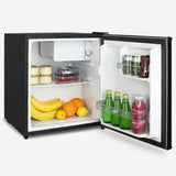 Ⓜ️🔵🔵🔵 H.Koenig FGX470 - Mini frigo COMPATTISSIMO con CELLETTA FREEZER, a posa libera, colore NERO, volume 45 litri, altezza 51 cm, Nuova classe energetica E